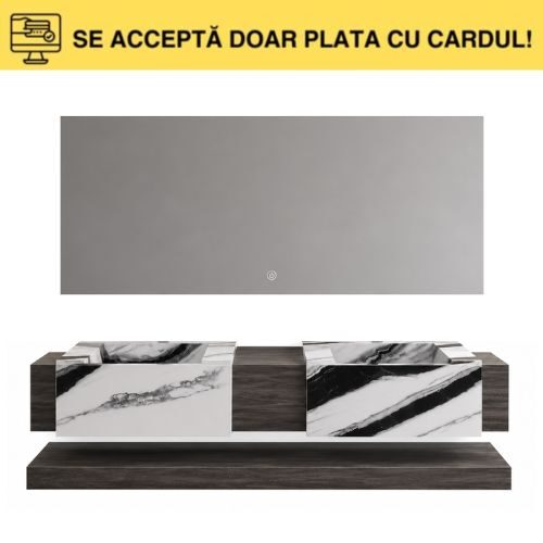 MOBILIER SILVER 120CM ORS33-SD2S-120