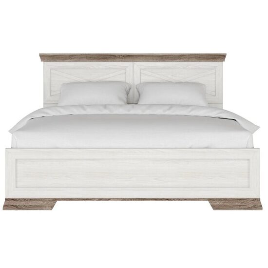 MARSEL PAT 160X200(SUPORT METALIC) FRASIN DE ZAPADA/STEJAR SONOMA TRUFA