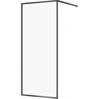 CABINA DUS WALK-IN LARGA NEGRU 90X200 S92-138