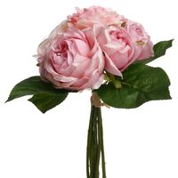 BUCHET 9 TRANDAFIRI ROZ  H30 130815