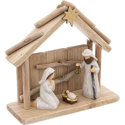XMAS DECOR NASTEREA DOMNULUI 20X19CM 183312