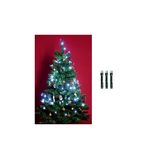 XMAS GHIRLANDA LED DECOR ALB RECE KII100/WH