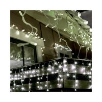 XMAS PERDEA DE LUMINI 600L ALB RECE DKKF 908/WW