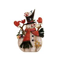XMAS DECOR DE MASA CU LED OM DE ZAPADA KAD34
