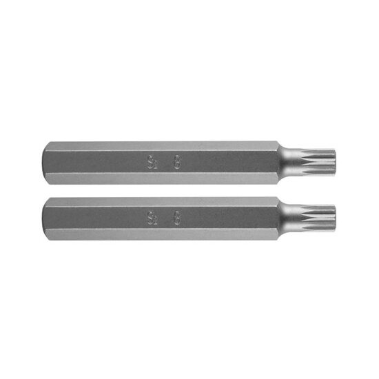 BIT SPLINE M8X75MM S2 2BUC 10-906
