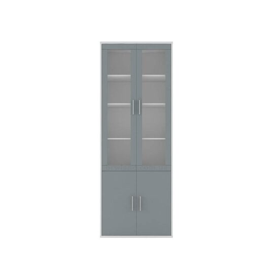 KABI 008 VITRINA REG2W2D/79/220 ASHY/ANTRACITE