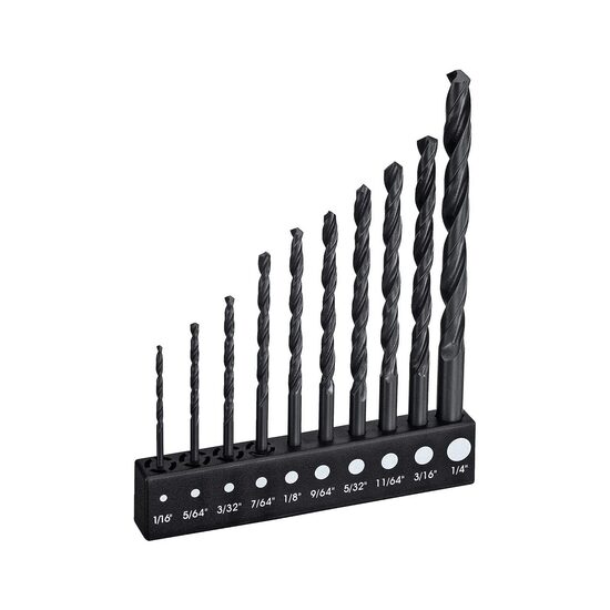 SET BURGHIE METAL HSS 1-10MM 19EL.S-23196