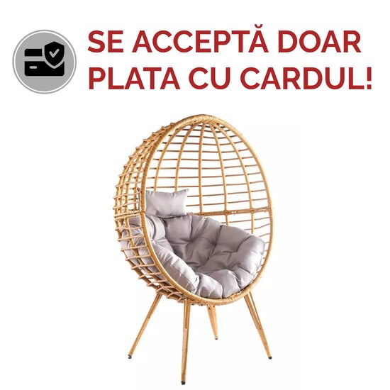 FOTOLIU KJF0017 RATTAN PERNA GRI HT305
