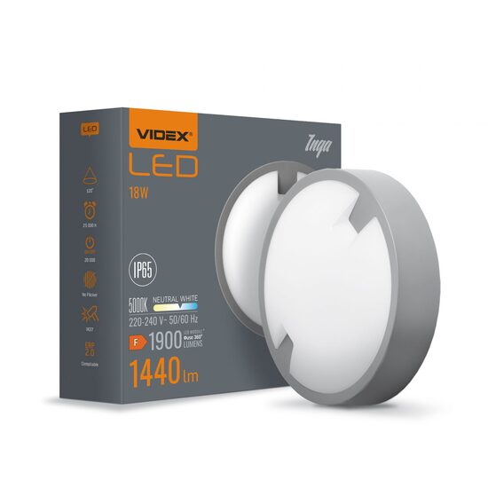CORP IL.LED VIDEX INGA 18W NW VLE-BH12R-185