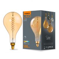 BEC LED VIDEX E27 PS160 8W FIL DIM SPIRAL AMBER WW1 VLE-PS160FASD-08271