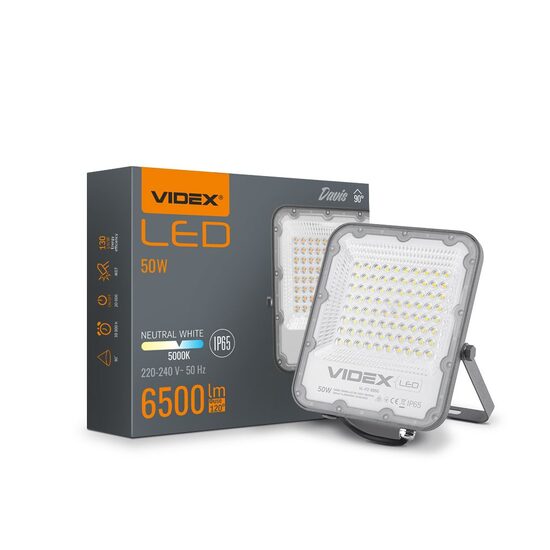 PROIECTOR LED VIDEX DAVIS 50W NW VL-F2-505G