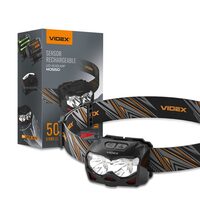 LANTERNA CAP LED REINC.+SENZOR VLF-H055D