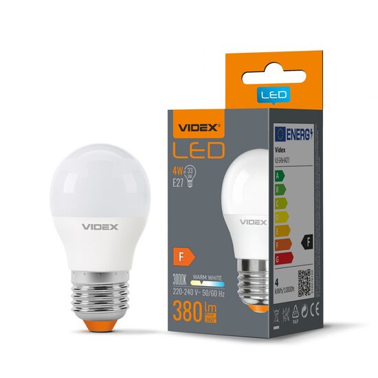 BEC LED VIDEX E27 G45 4W WW VLE-G45E-04273
