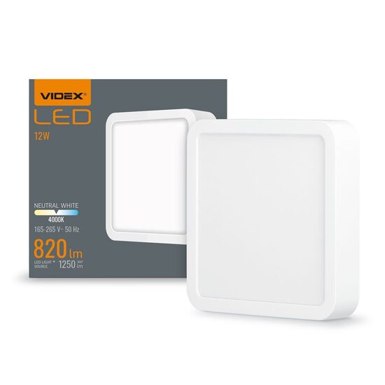 CORP IL.LED VIDEX 12W NW PAT VLE-DLSS-124