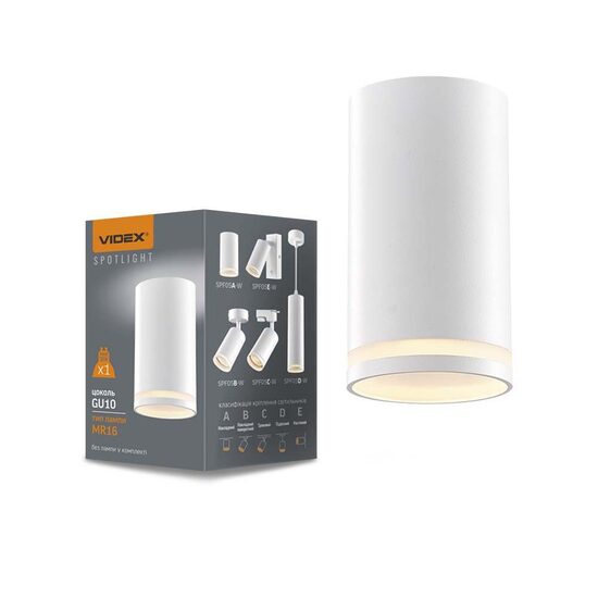 CORP IL.LED VIDEX CARMELO 30W GU10 ALB VL-SPF05A-W