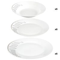 SET FARFURII 18PCS ESQUISSE GOND54 140594 JJA