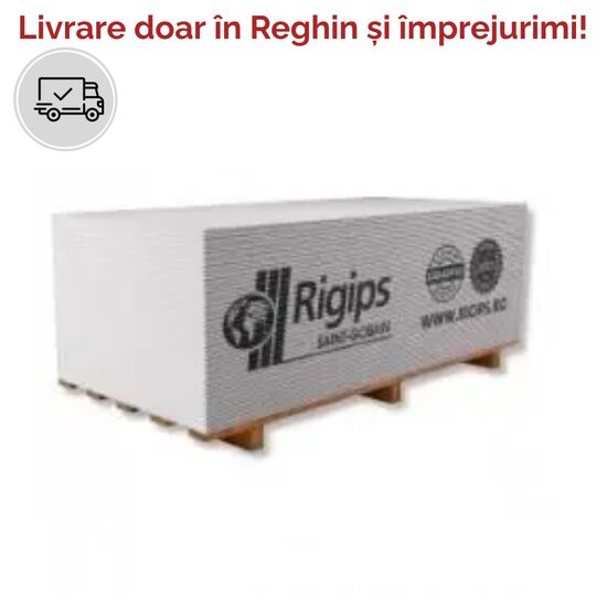 PLACA RIGIPS RB MIC 12.5X600X2000