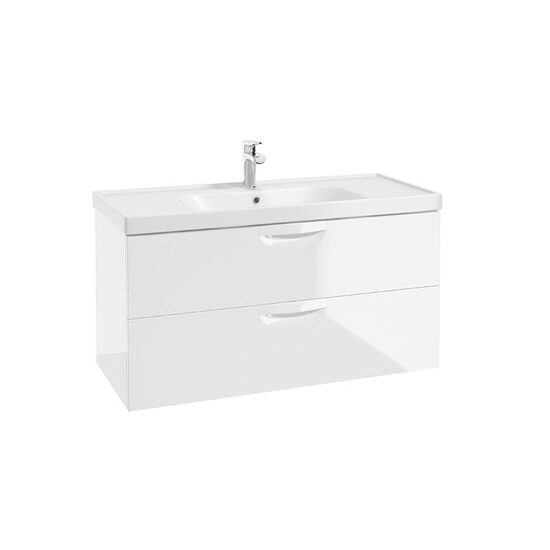 MOBILIER BAIE FLOU ALB 110CM