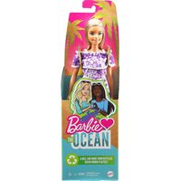 BARBIE IN ROCHIE CU FLORI GRB36
