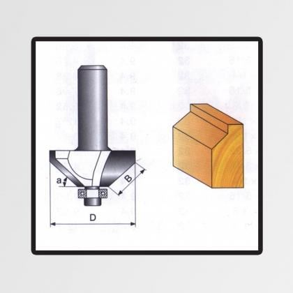 FREZA LEMN 8X12.7 FG56 P70606 XTLine