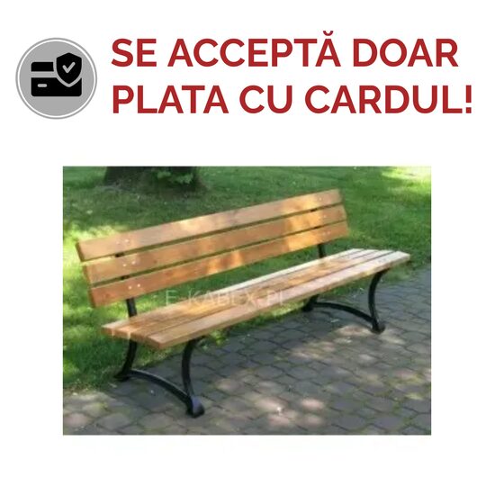 BANCA LEMN-METAL CU COTIERE KG13330