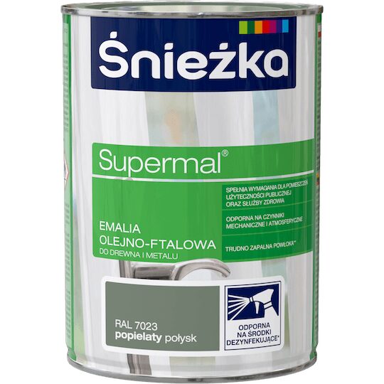 EMAIL UNIV.SNIEZKA GRI RAL7023 0.8L