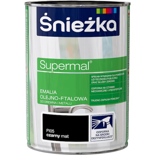 EMAIL UNIV.SNIEZKA NEGRU MAT 0.8L