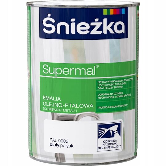 EMAIL UNIV.SNIEZKA ALB RAL9003 0.8L