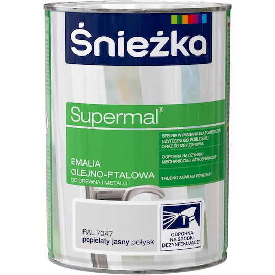 EMAIL UNIV.SNIEZKA GRI DESCHIS RAL7047 0.8L