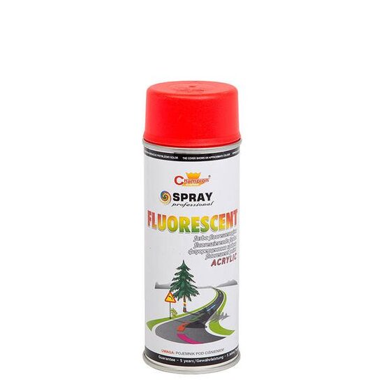 CHAMPION SPRAY FLUORESCENT ROSU 400ML