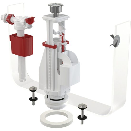 SET MECANISM WC CU ACTIONARE DUBLA SA08A 3/8