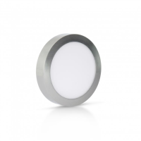 PANEL LED ROT.120MM 6W 3000K SATIN ASPSR120683NS Central Lobao