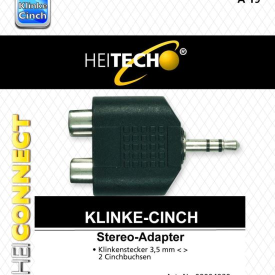 ADAPTOR STEREO 09004030 Heitech