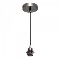 PENDUL MET.E27 NEGRU ASSMA27PR Central Lobao