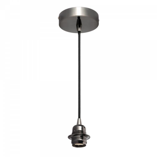 PENDUL MET.E27 NEGRU ASSMA27PR Central Lobao