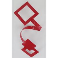 SNUR PERDEA METAL POP ROSU 248533