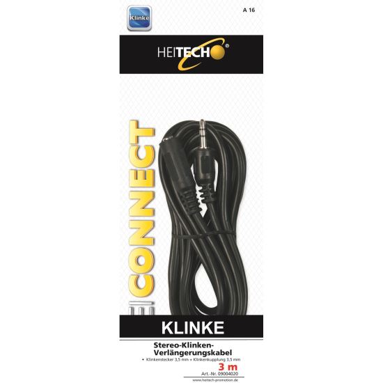 CABLU STEREO 1.5M 09004019 Heitech