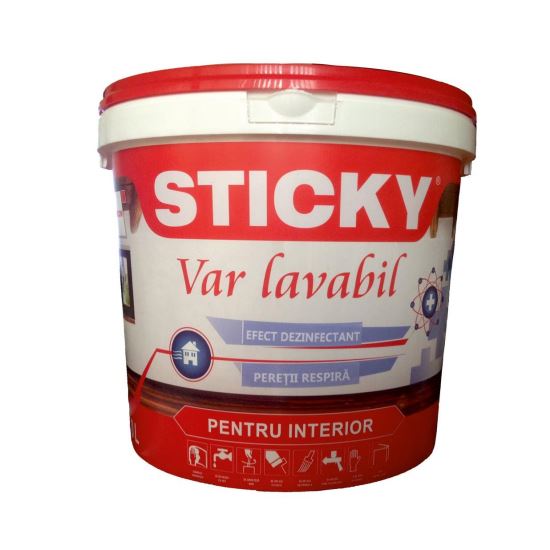 STICKY VAR LAVABIL - VOPSEA LAVABILA 2.5L
