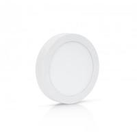 PANEL LED ROT.225MM 18W 3000K ALB ASPSR2251883B Central Lobao