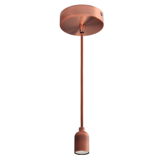 PENDUL MET.E27 CUPRU ASSM27CB Central Lobao