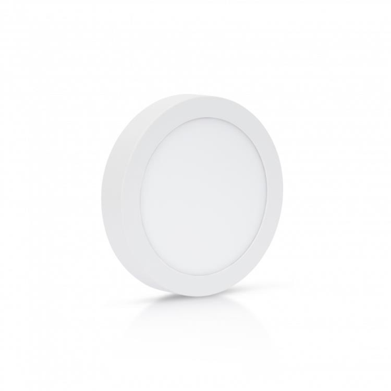 PANEL LED ROT.120MM 6W 3000K ALB ASPSR120683BR Central Lobao