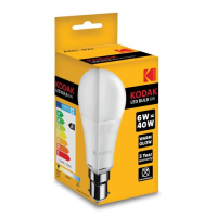 LED KODAK A60 E27 480LM LC 6W/55W Powercom