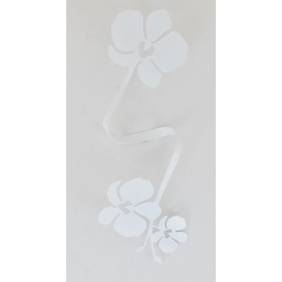 SNUR PERDEA METAL TWIST ALB 2490102