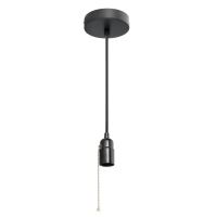 PENDUL MET.E27 NEGRU ASSMIC27PR Central Lobao
