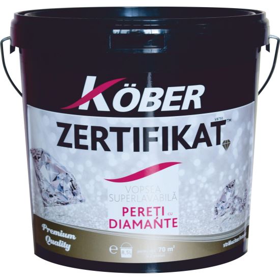 VOPSEA LAVABILA KOBER PERETI CU DIAMANTE PT. INTERIOR 8.5L
