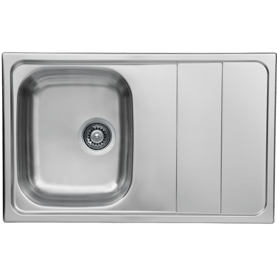 CHIUVETA INOX EX-342 50X80 SBSD POLISH DR. Krom Evye