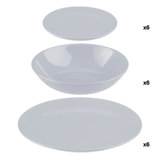 SET FARFURII MASA 18 BUC GRI 154520C JJA