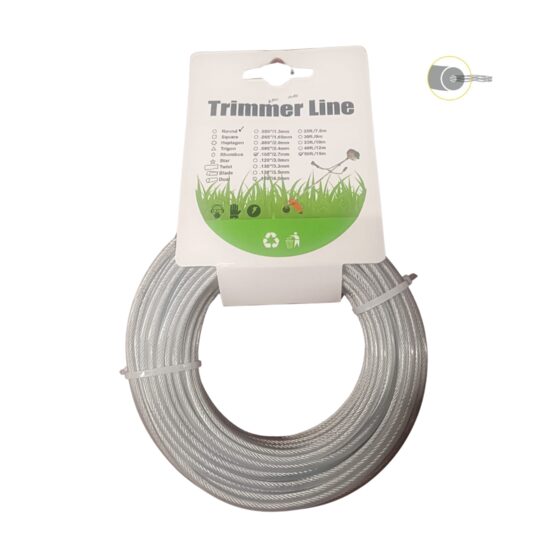 FIR TRIMMER LINE 2.7 METAL CORE 15M