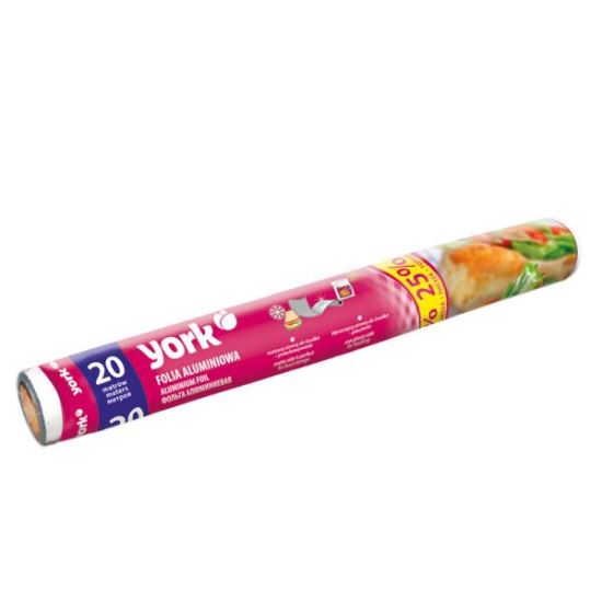 FOLIE ALUMINIU 20M 090140 York
