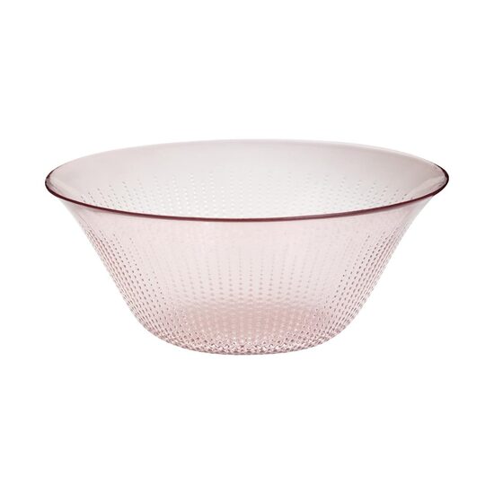 BOL STICLA DOTS ROSU-TRANSPARENT 23CM 154554B